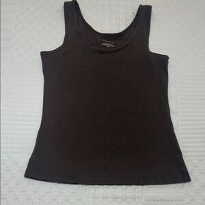 Tahari Classic Black Tank Top